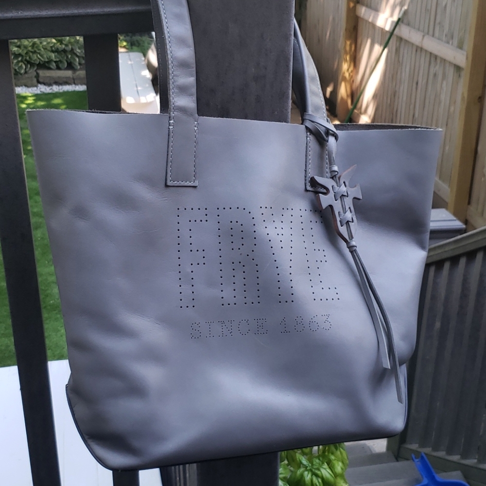 FRYE leather tote